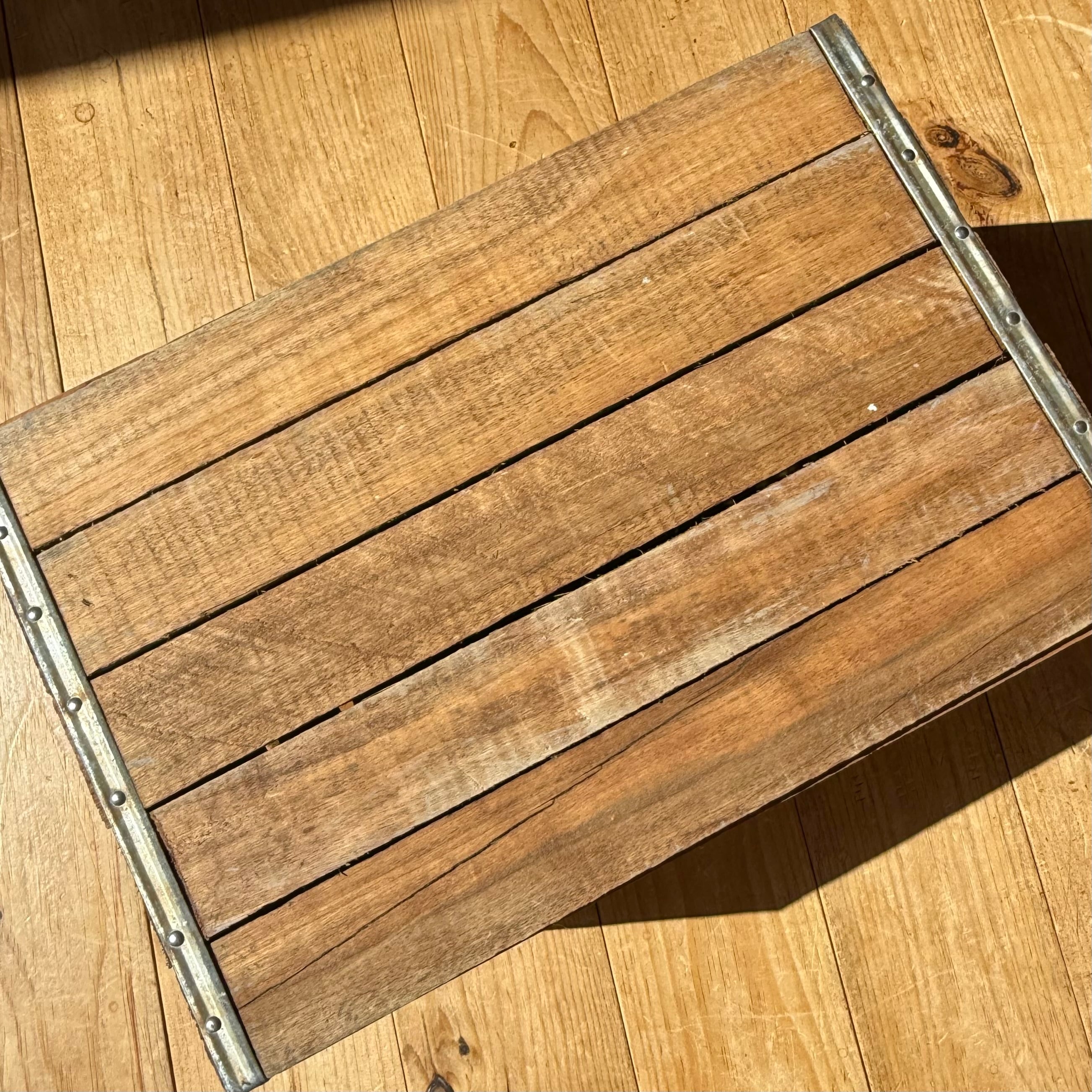 Vintage Pepsi Cola Wood Box 木箱 ペプシコーラ 収納 ディスプレイ