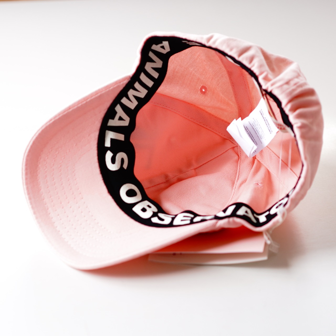 THE ANIMALS OBSERVATORY 23SS / ELASTIC HAMSTER KIDS CAP  " 帽子 " / Pink / キッズサイズ