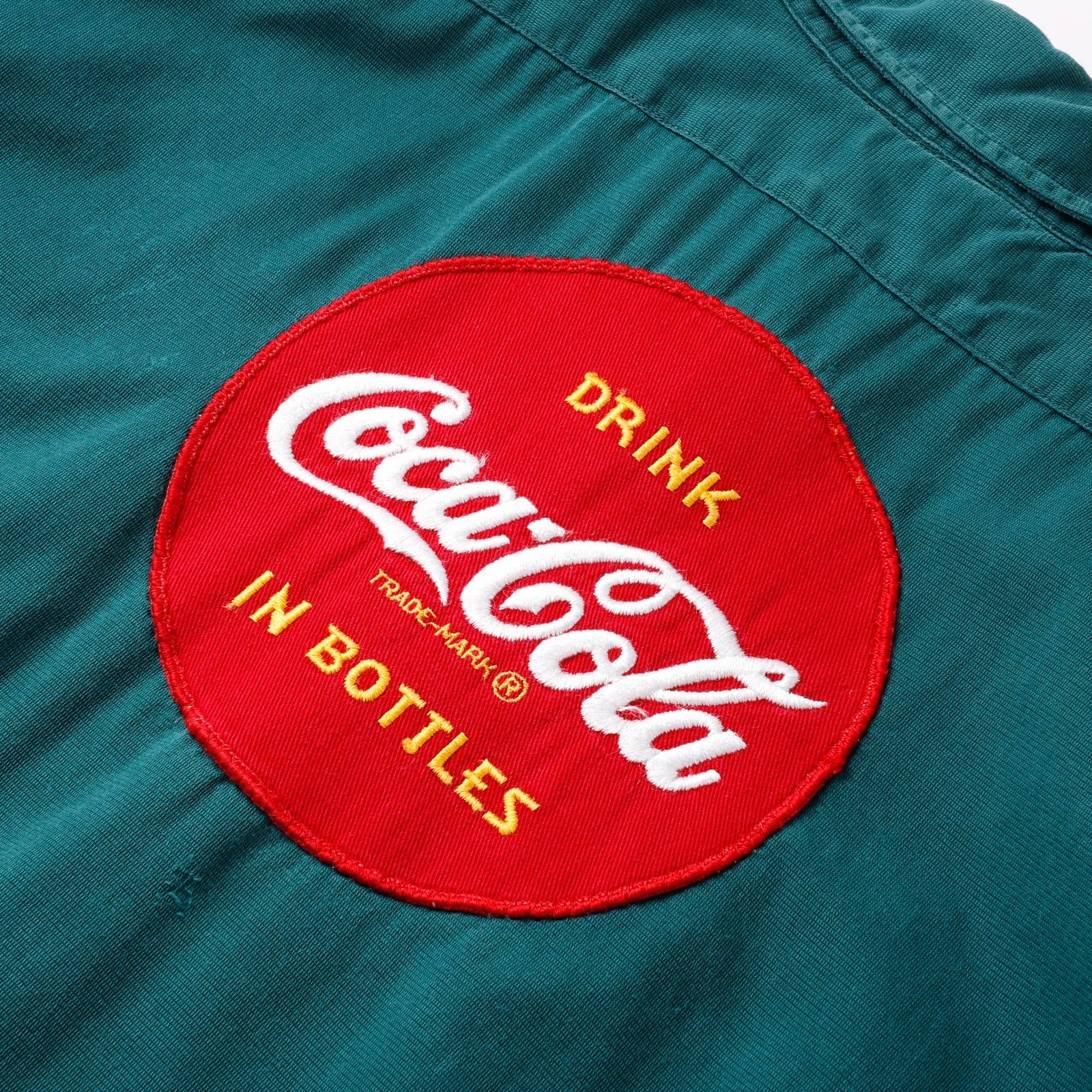 逸品】50s Coca-Cola special vintage work cotton green big size