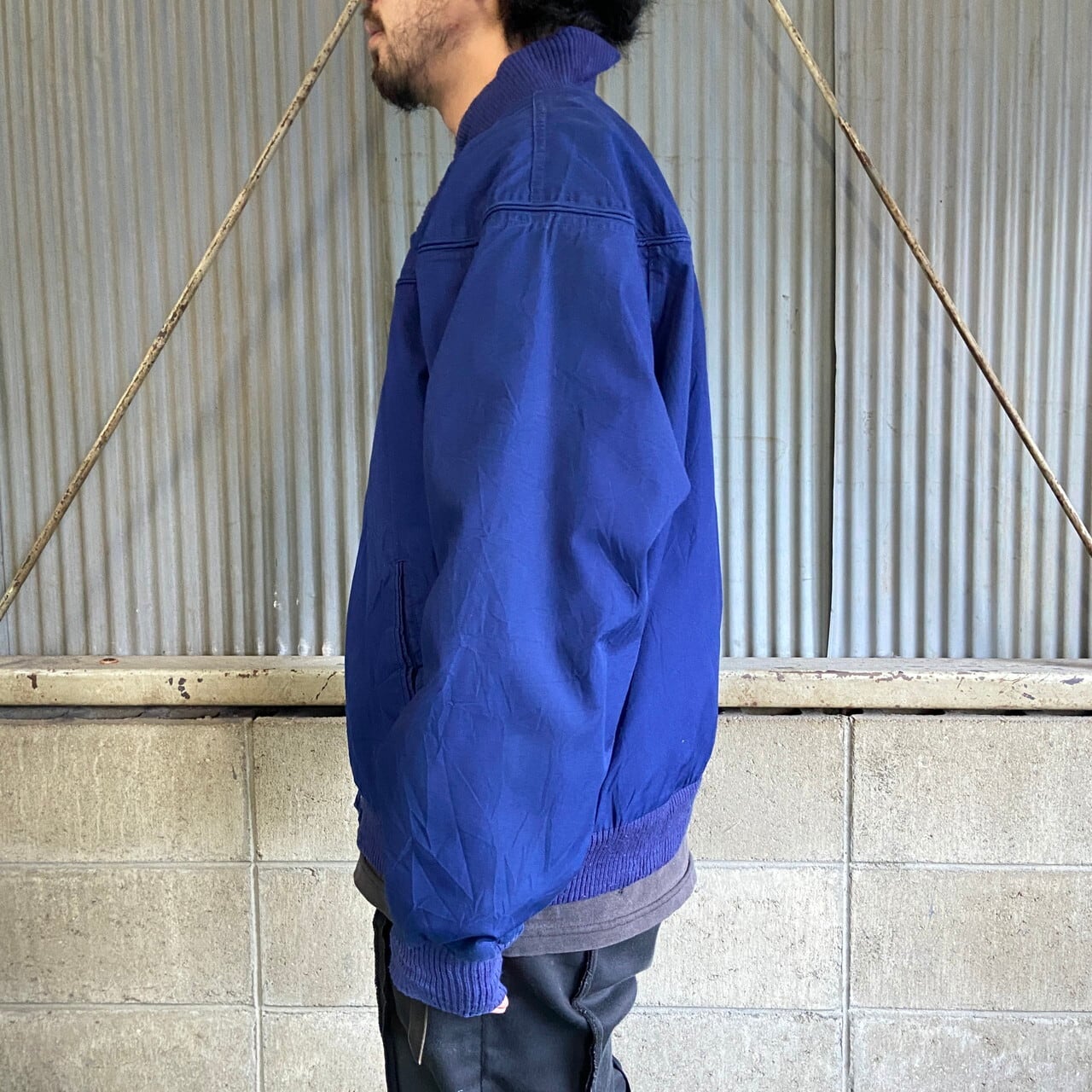 80年代 Puritan カップショルダー ダービージャケット メンズXL相当