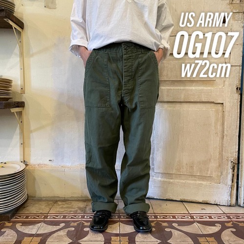 GD9 US ARMY 米軍 アメリカ軍 ベイカーパンツ 60s OG107