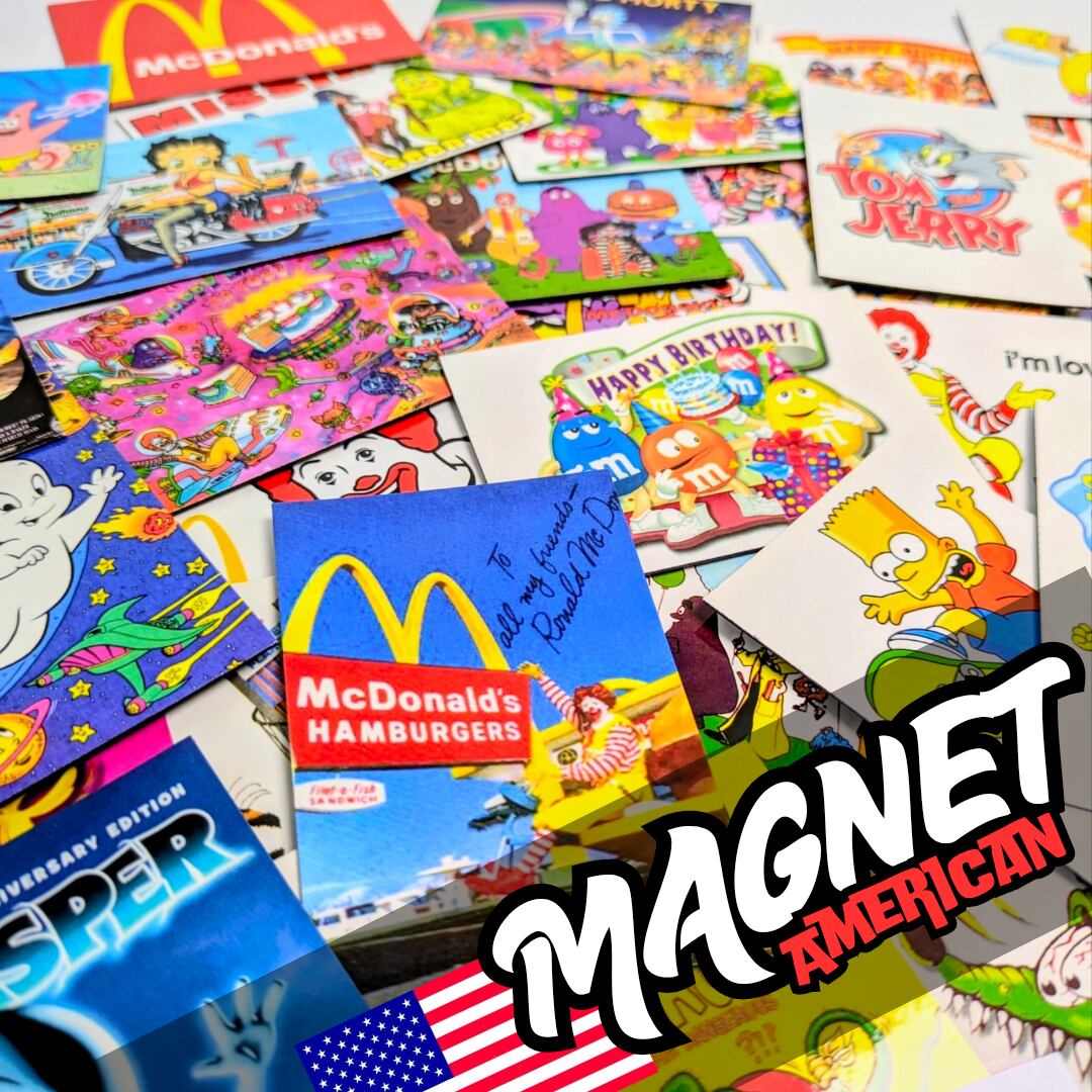 送料無料!【 American Magnet / マグネット 】McDonald's / マクドナルド 〚アメリカン雑貨 アメトイ〛