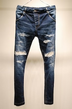 RW-108 CRASH DENIM INDIGO