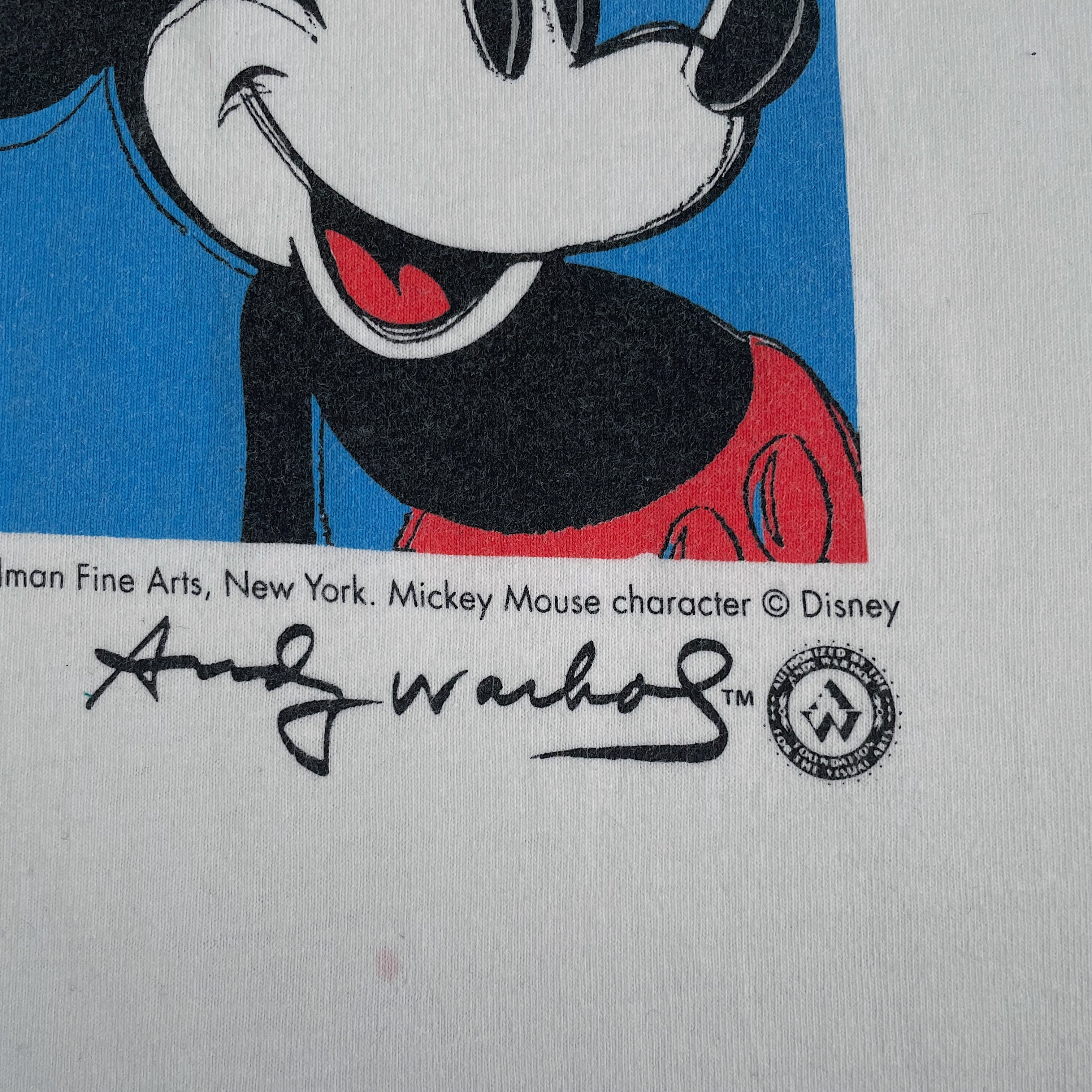 90s Andy Warhol “Mickey” | Avalon -vintage-