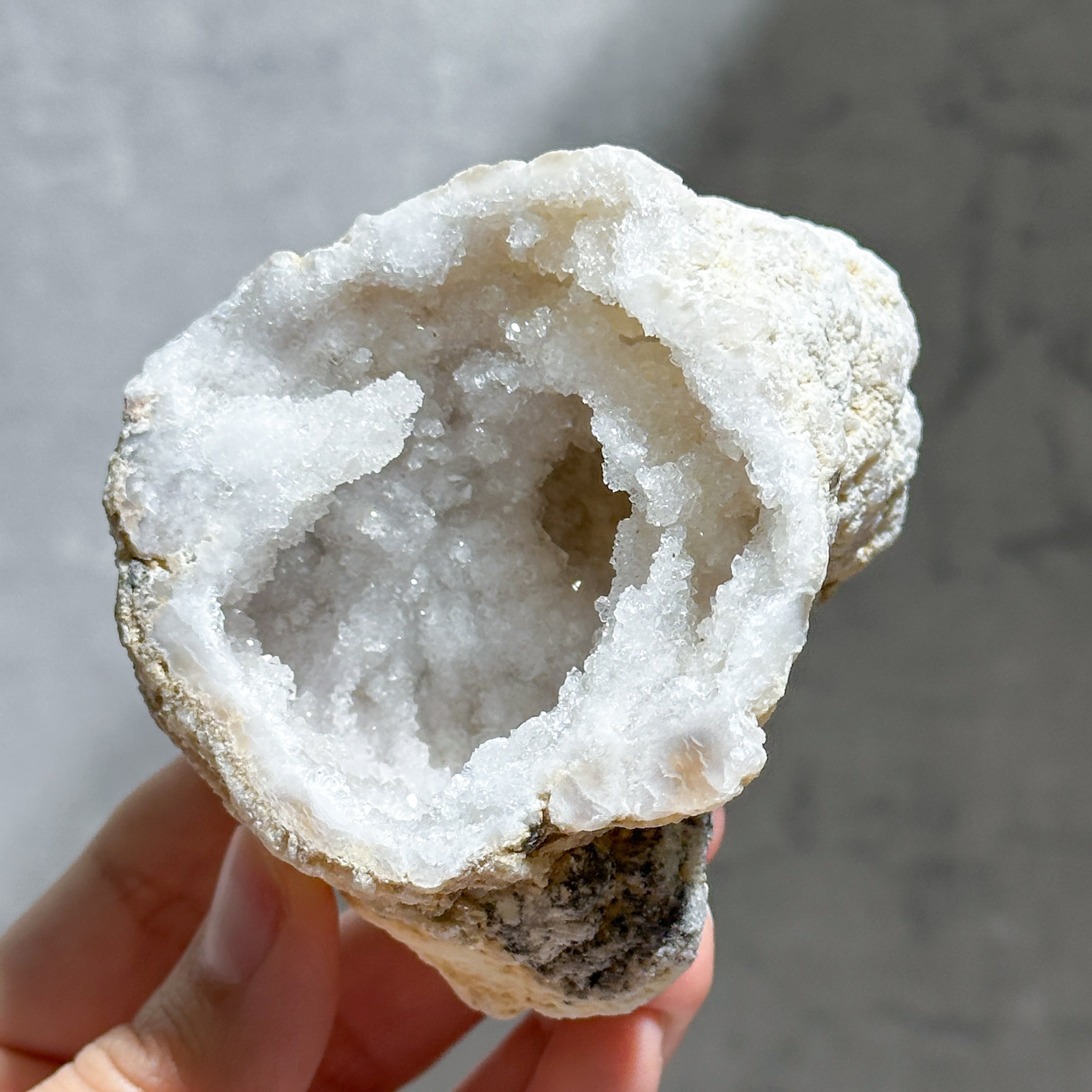 水晶 ジオード83◇Clear Quartz◇天然石・鉱物・パワーストーン