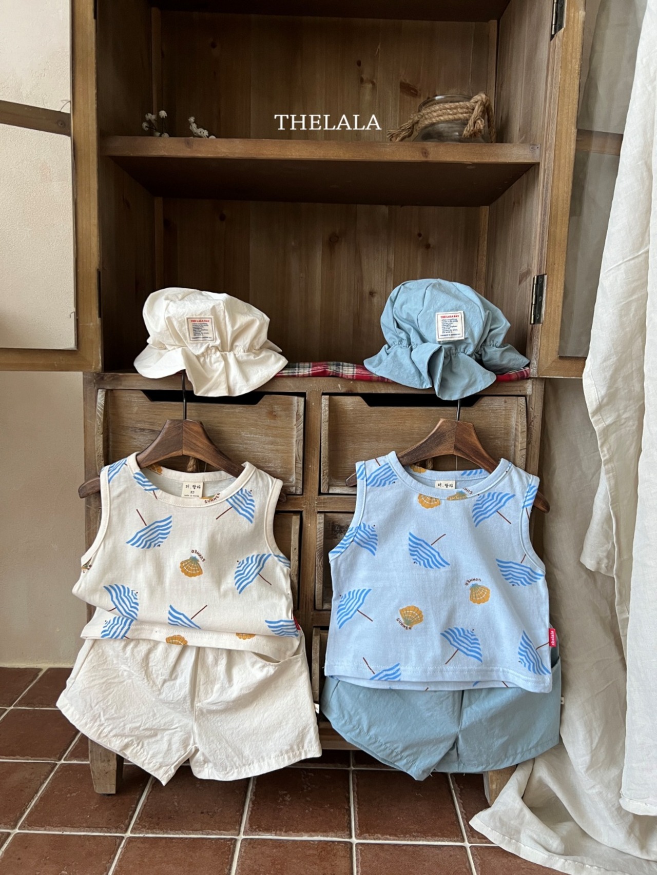 [THELALA] Poby Bucket hat / [더랄라] 포비벙거지