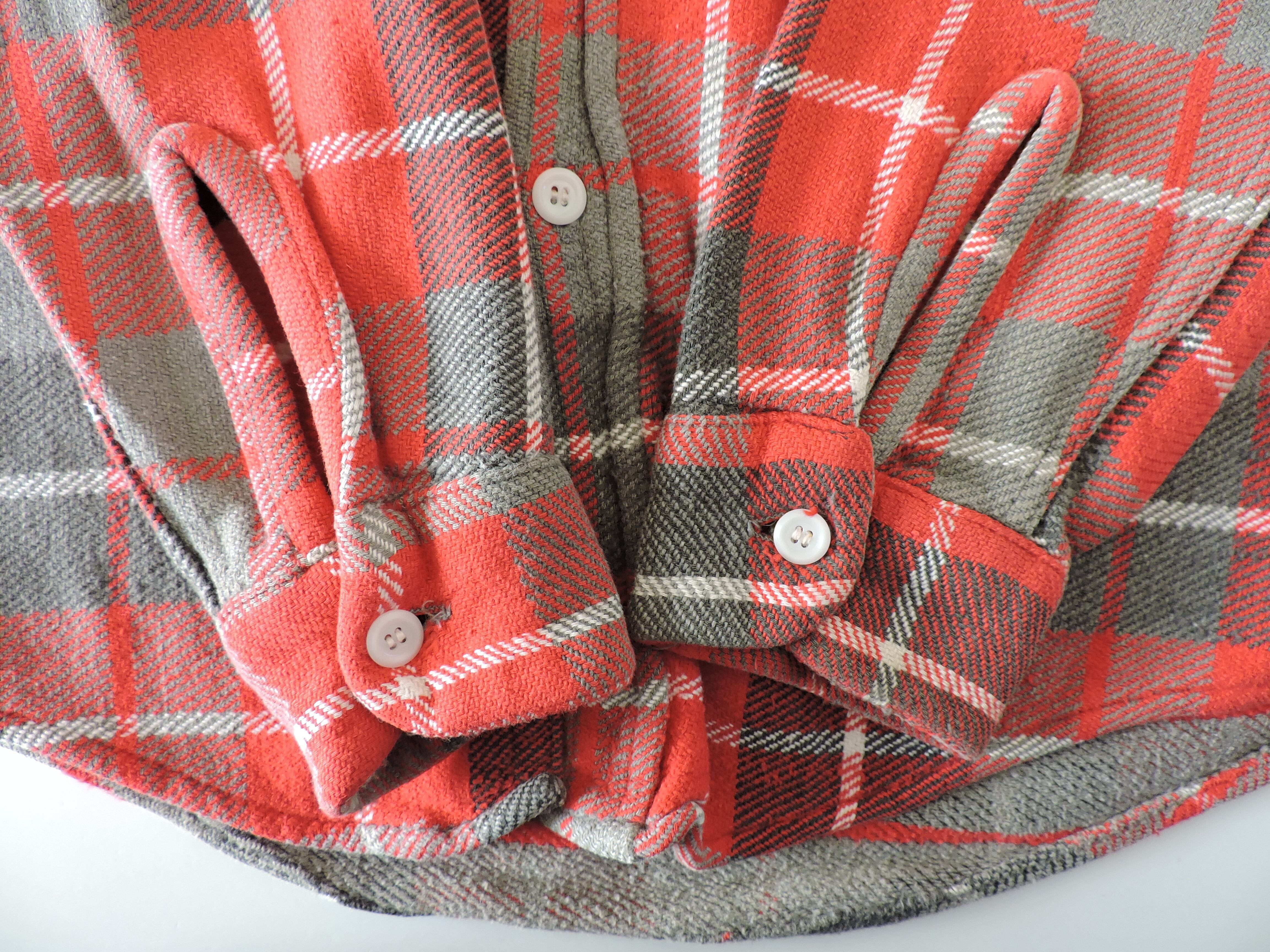 1960s POWRHOUSE(パワーハウス) ヘビーフランネルシャツ SIZE:-(M