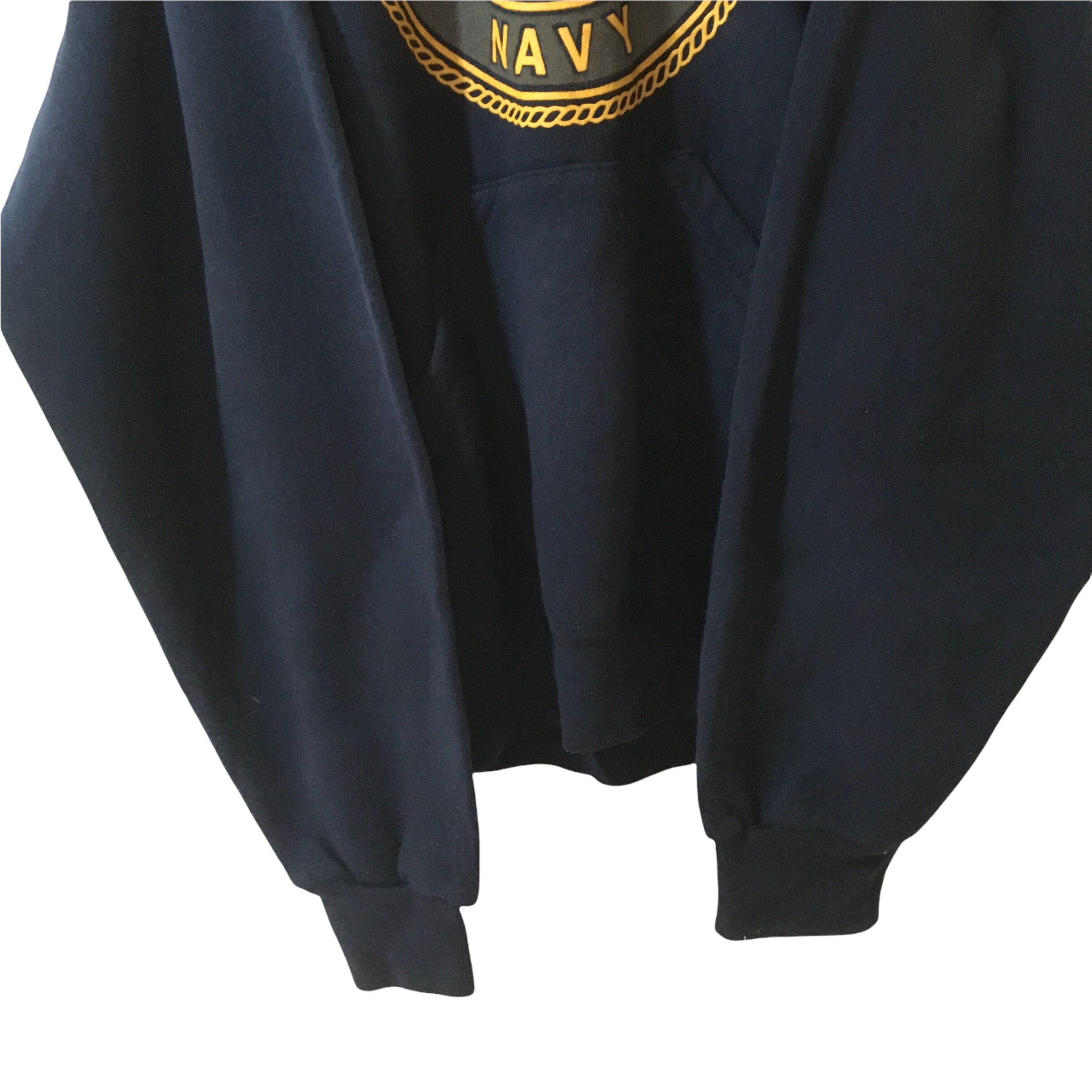 古着 90’s SOFFE U.S. NAVY リフレクター スウェット SOFFE ソフィー  リフレクター スウェット パーカー M USA製