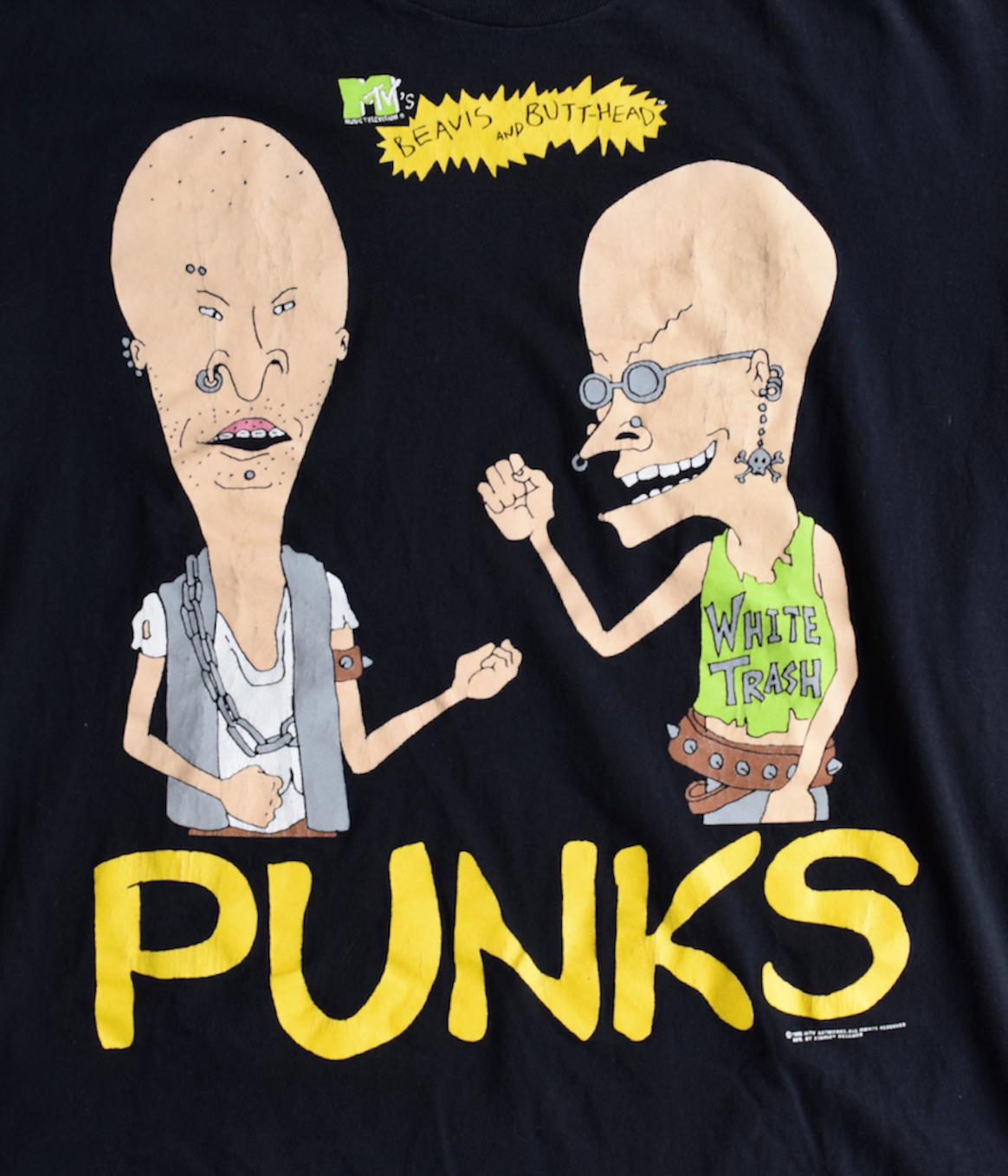 VINTAGE 90s T-SHIRT -Beavis butthead punks- | BEGGARS BANQUET公式 ...