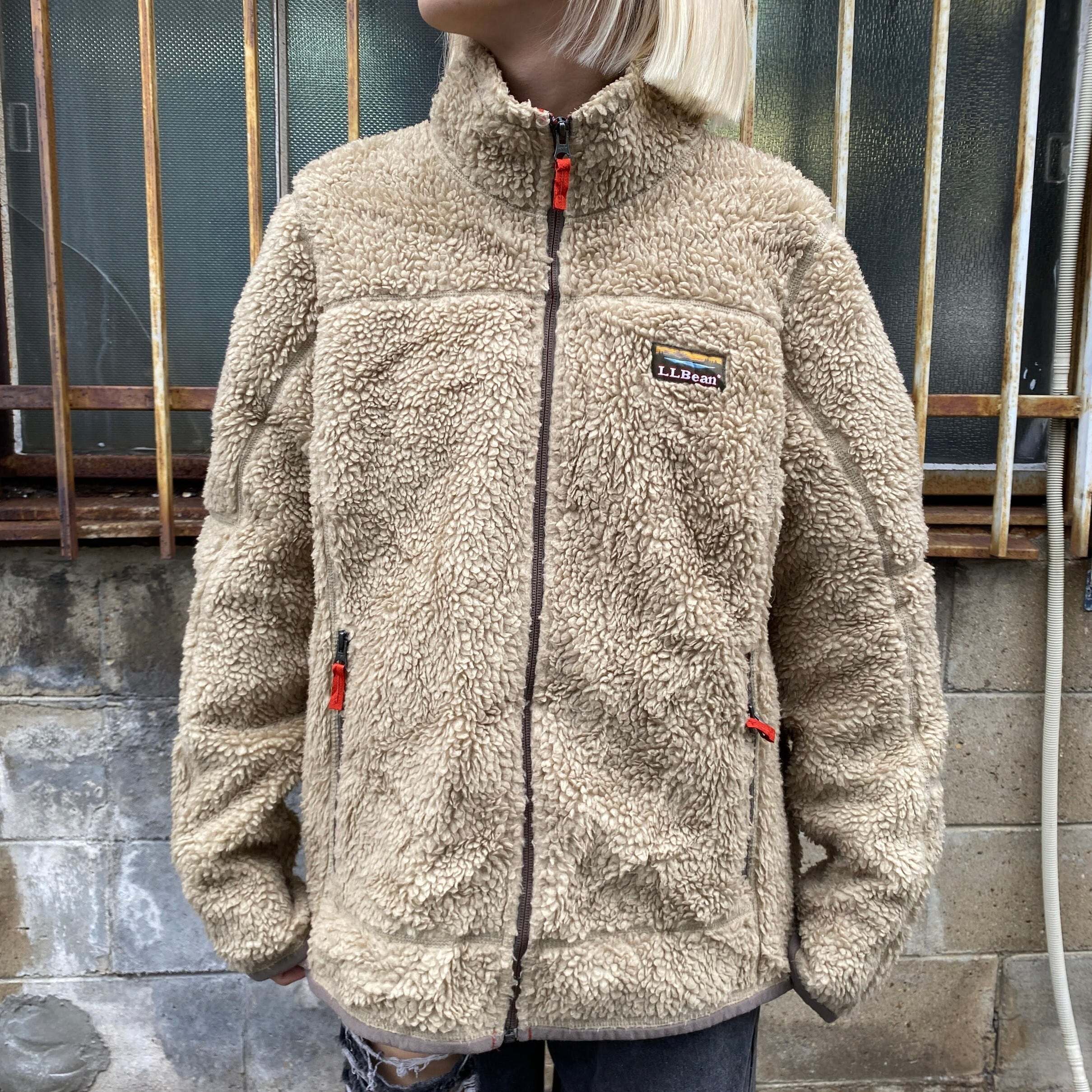 LLBean Mountain Pile Fleece ボアジャケット