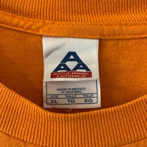 【ALSTYLE】カレッジ SYRACUSE Tシャツ オーバサイズ メキシコ製