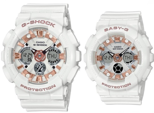 送料無料 カシオ G-SHOCK x BABY-G "LOVER’S COLLECTION 2020" LOV-20A-7AJR