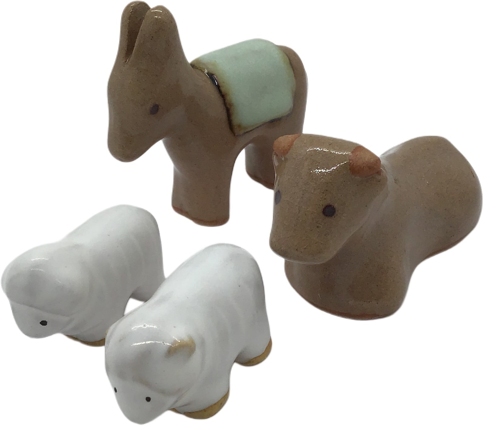 陶芸品 クリスマス動物セット／伊万里トラピスチヌ | サンパオリーノ