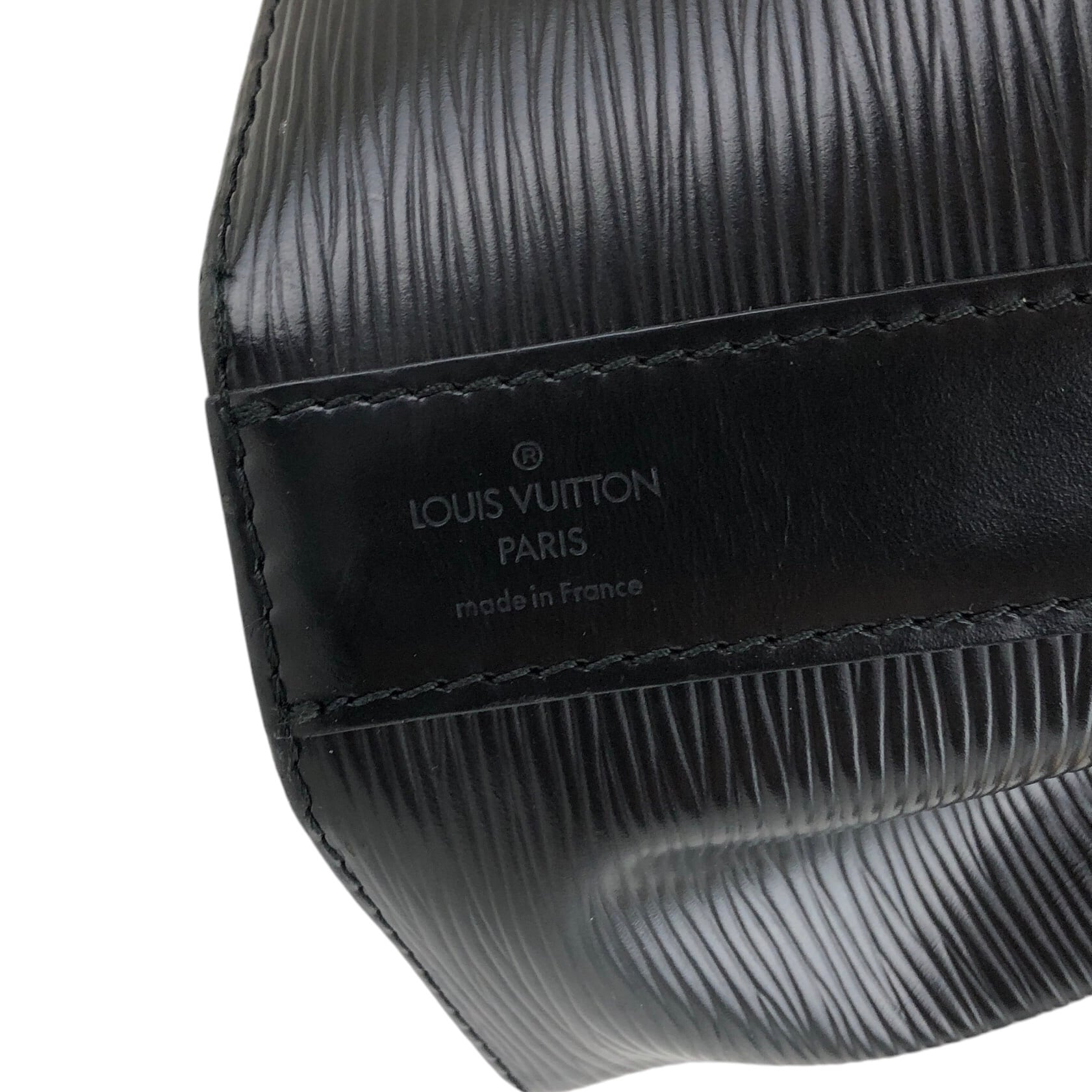 LOUIS VUITTON ルイヴィトン エピ ショルダーバッグ ブラック レザー