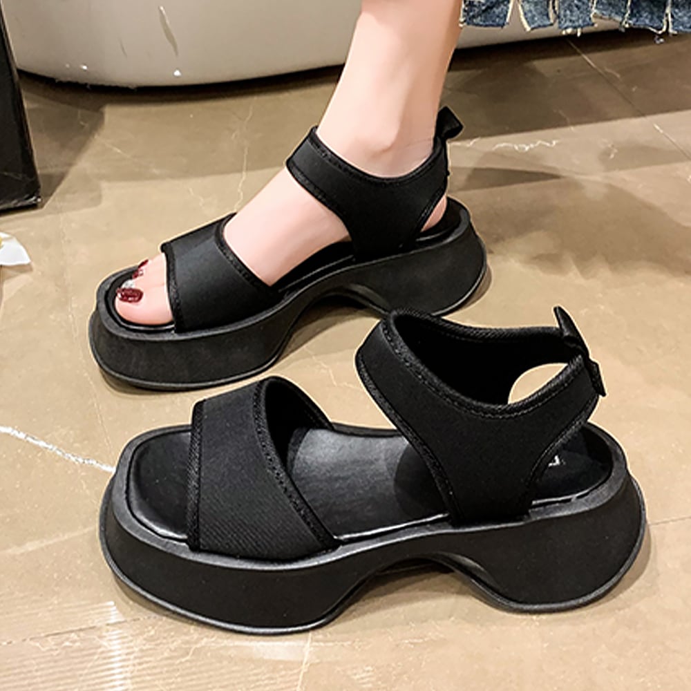 厚底 スポーツ サンダル レディース 春夏 おしゃれ 大人 かわいい