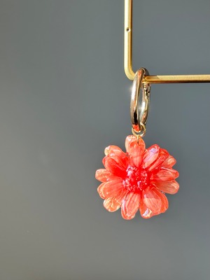 zinnia key chain