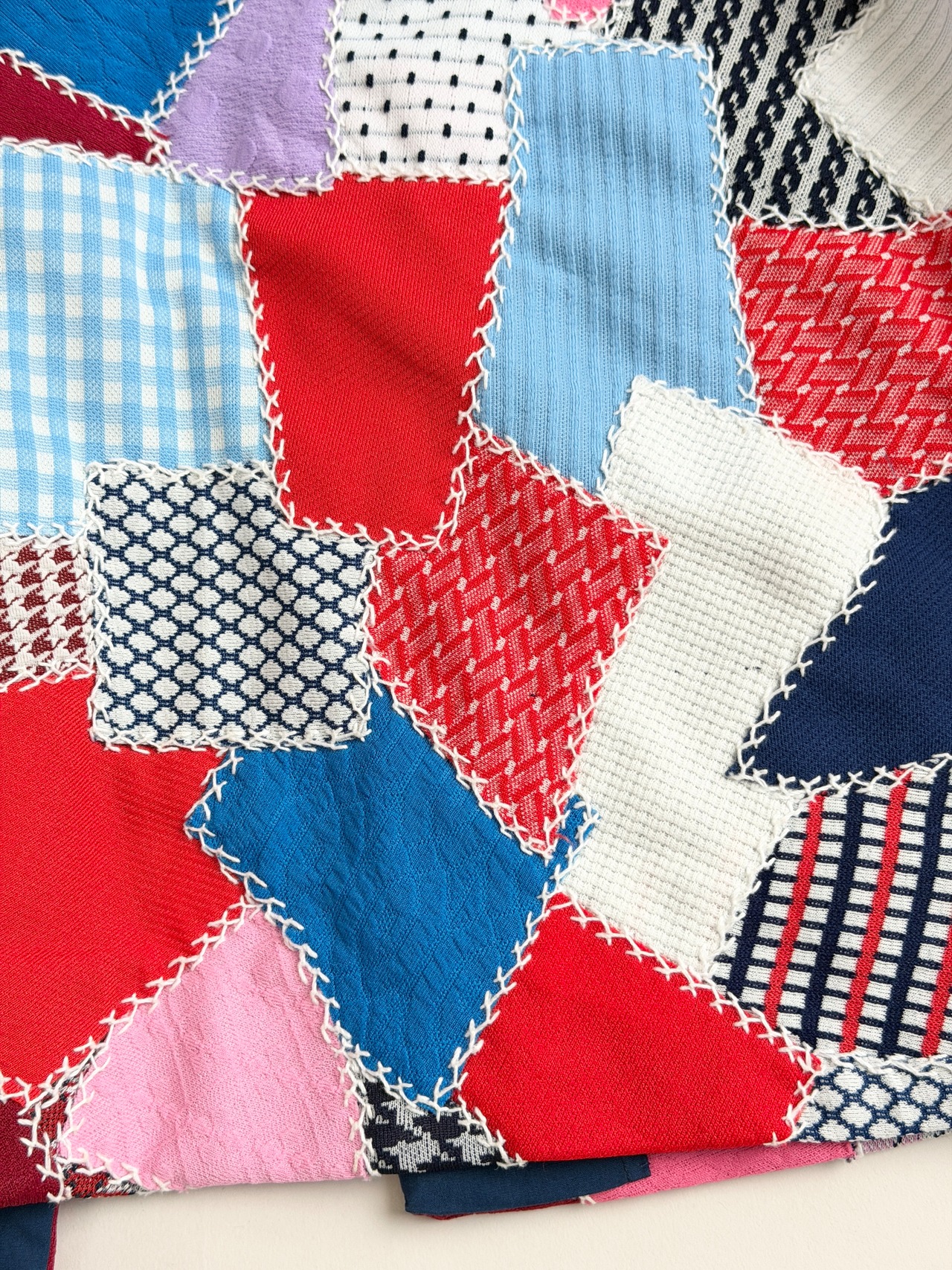 Patchwork jacket - 17