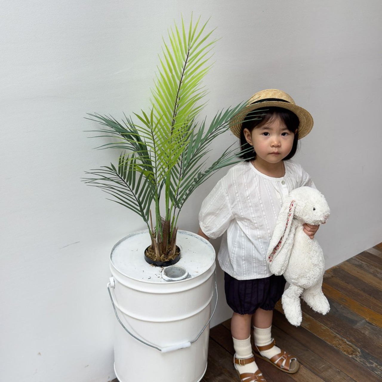 【ONU】パンプキンパンツ アイボリー 80〜120cm 240525 - 12