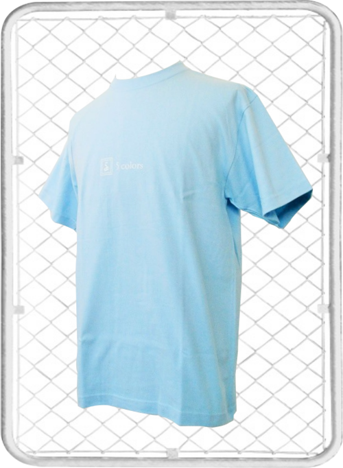 5colors T-shirt / ファイブカラーズ ロゴ入り T-シャツ