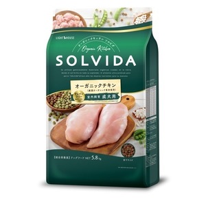 ソルビダ　グレインフリー　チキン　室内飼育成犬用　5.8kg