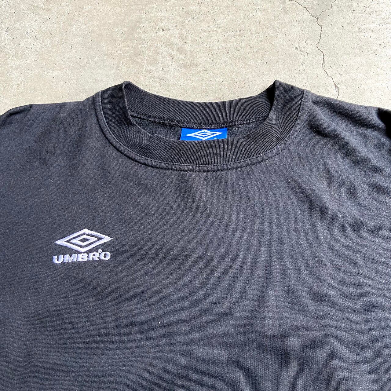 90年代 ビンテージ ユーロ UMBRO アンブロ ワンポイントロゴ 刺繍 