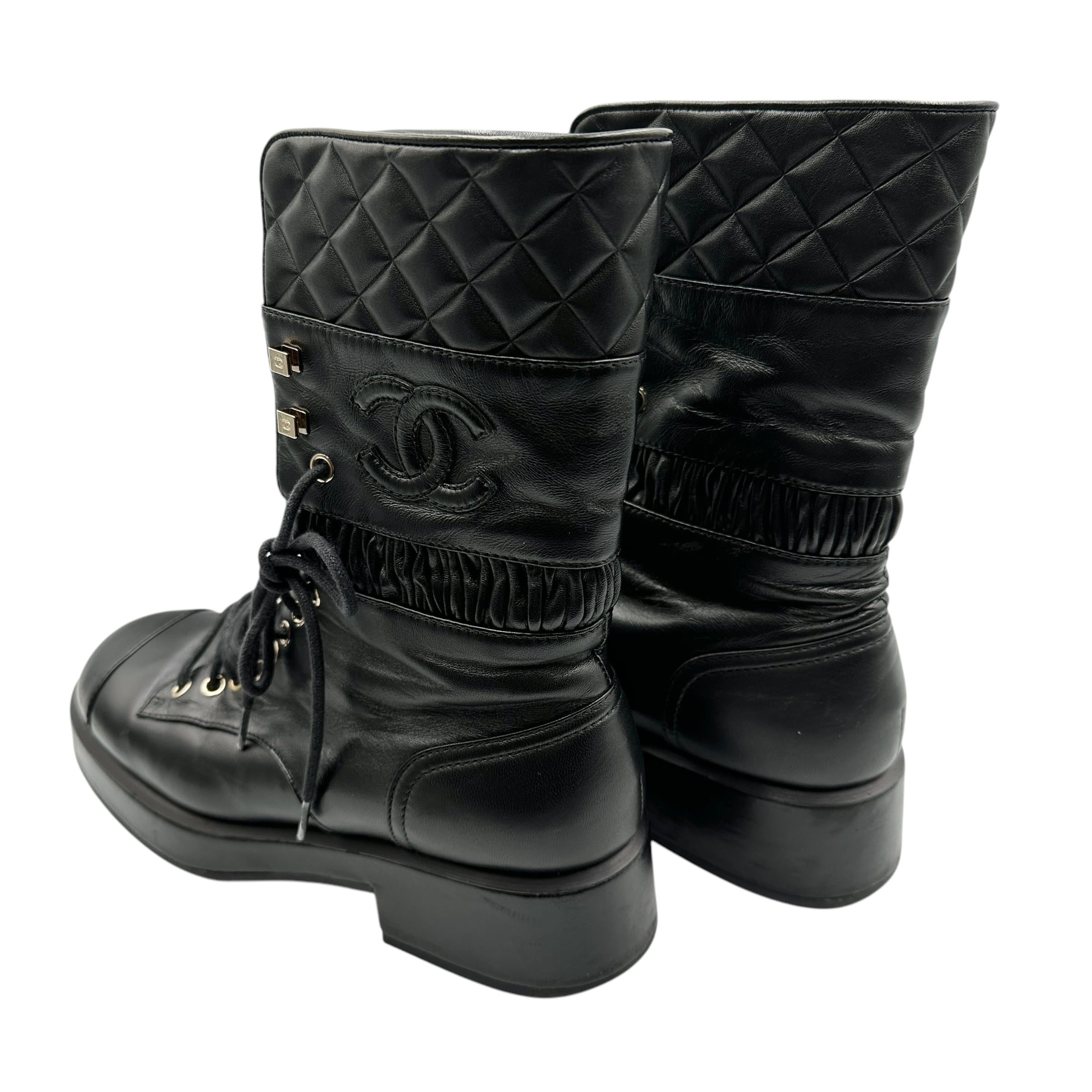 CHANEL シャネル レザーブーツ 17163-202501 | rean