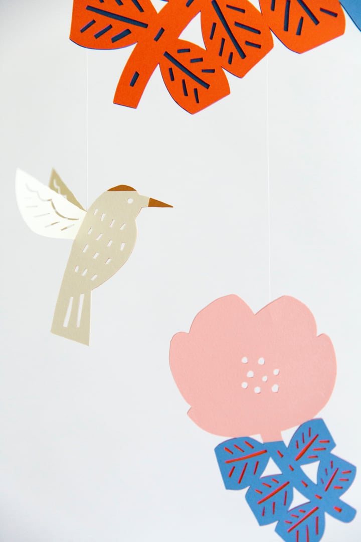 モビール【花とハチドリーHummingbirdー】 | 日本生まれのモビール