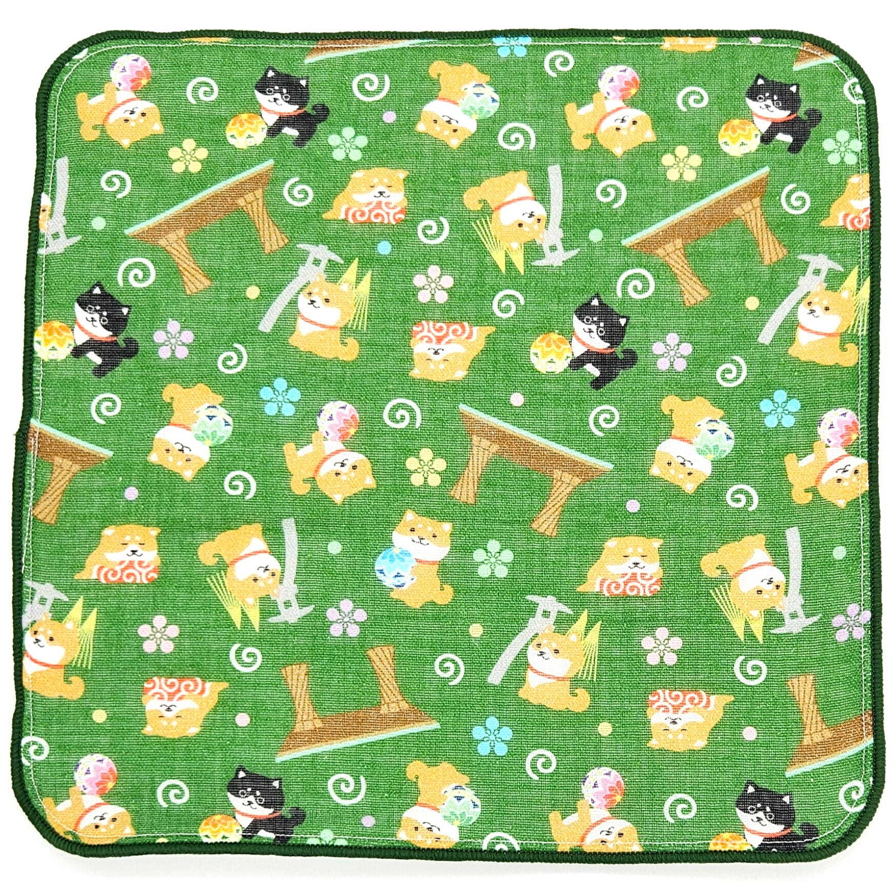 金沢×豆柴】タオルはんかち | 友禅工芸すずらん online shop