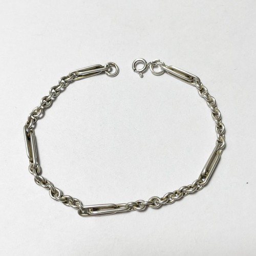 Old 925 Silver Mix Chain Bracelet From Hungary