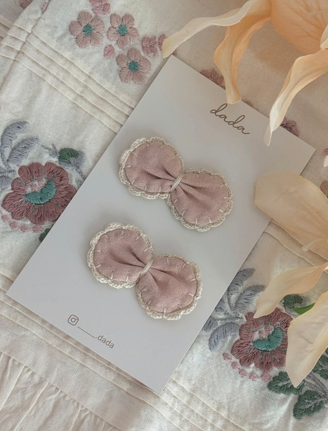 【dada.】lace mini butterfly(1ea)