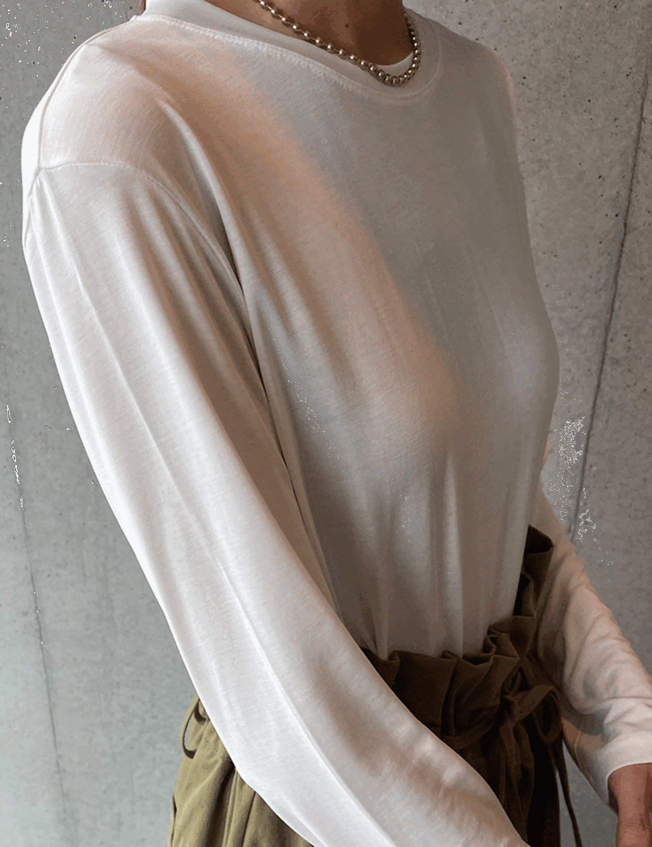 【新作5％OFF・3日間】Silky Simple Tops_8colors