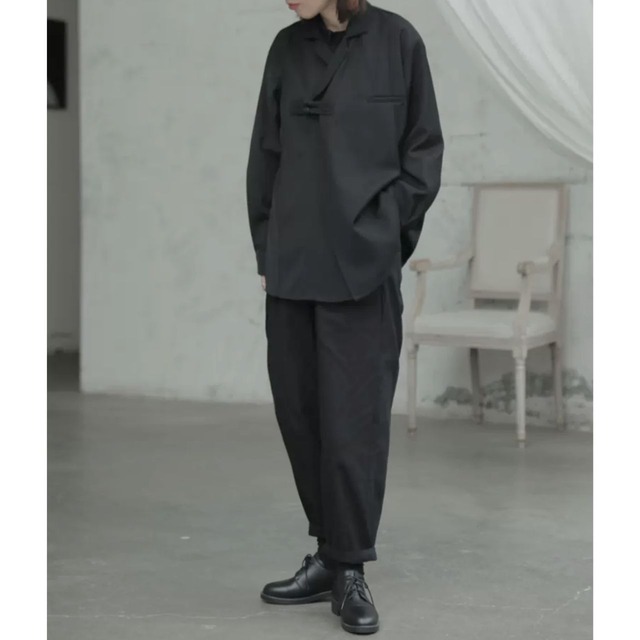 dark style chinese shirt C0557