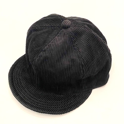 Short Brim Baseball Cap　Black