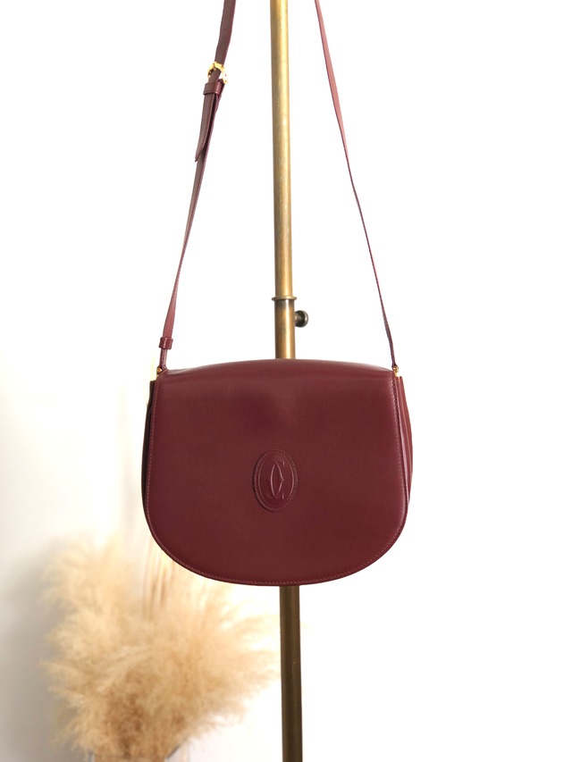 LOEWE ロエベ ショルダーバッグ ブラック ロゴ レザー vintage ヴィンテージ オールド unjut8