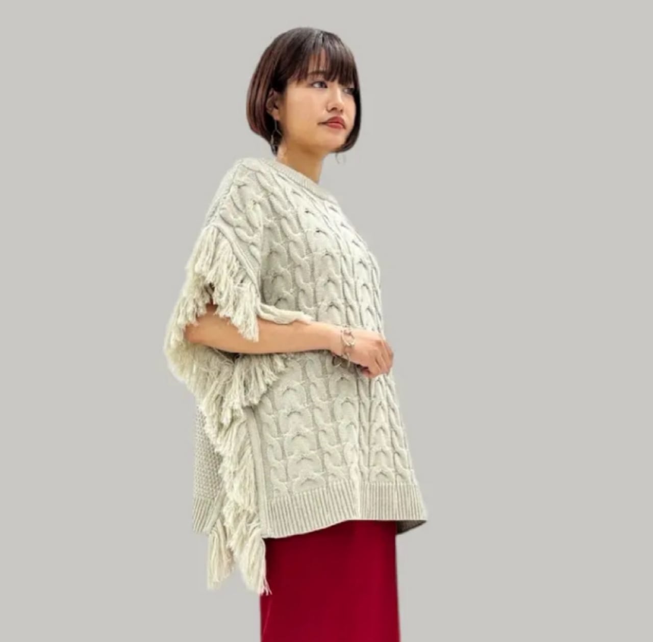 SALE！ayane アヤン フリンジニットベスト 855753 | Select Shop kotojiya