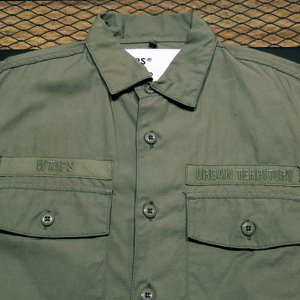 WTAPS BUDS LS 01 SHIRT 長袖シャツ Mサイズ