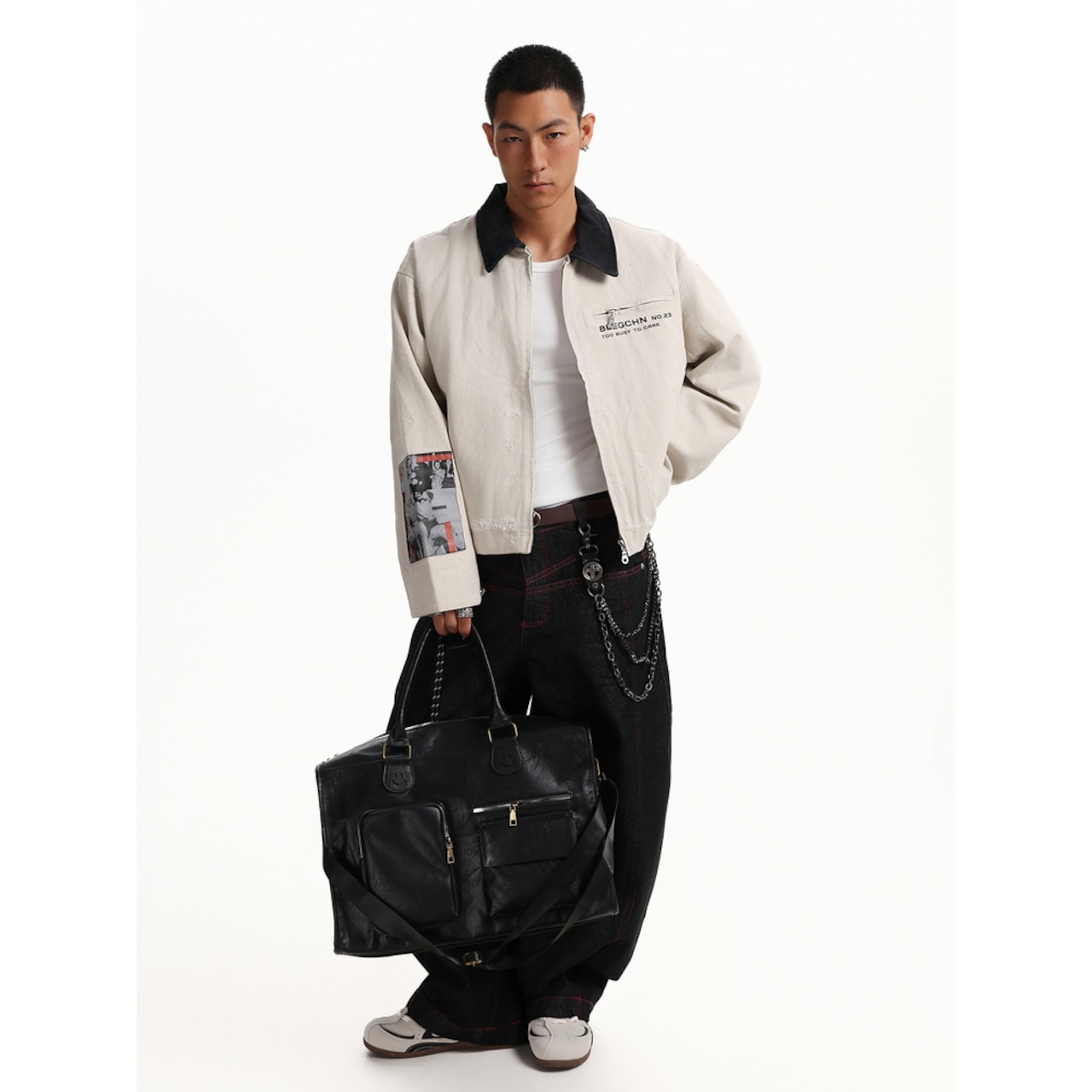 ストリート パッチ ジャケット T1883