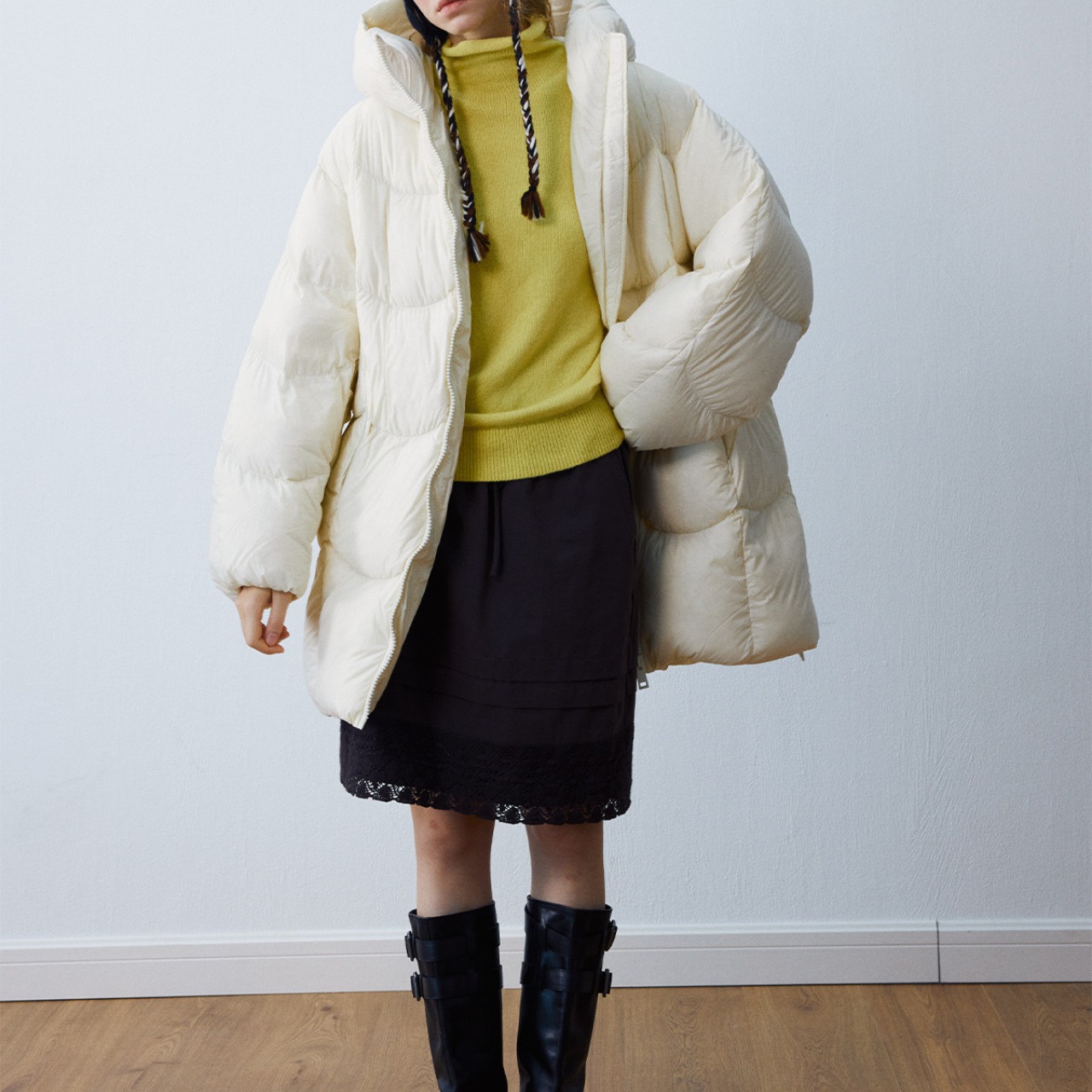 Soft Touch Half-Neck Knit T3922