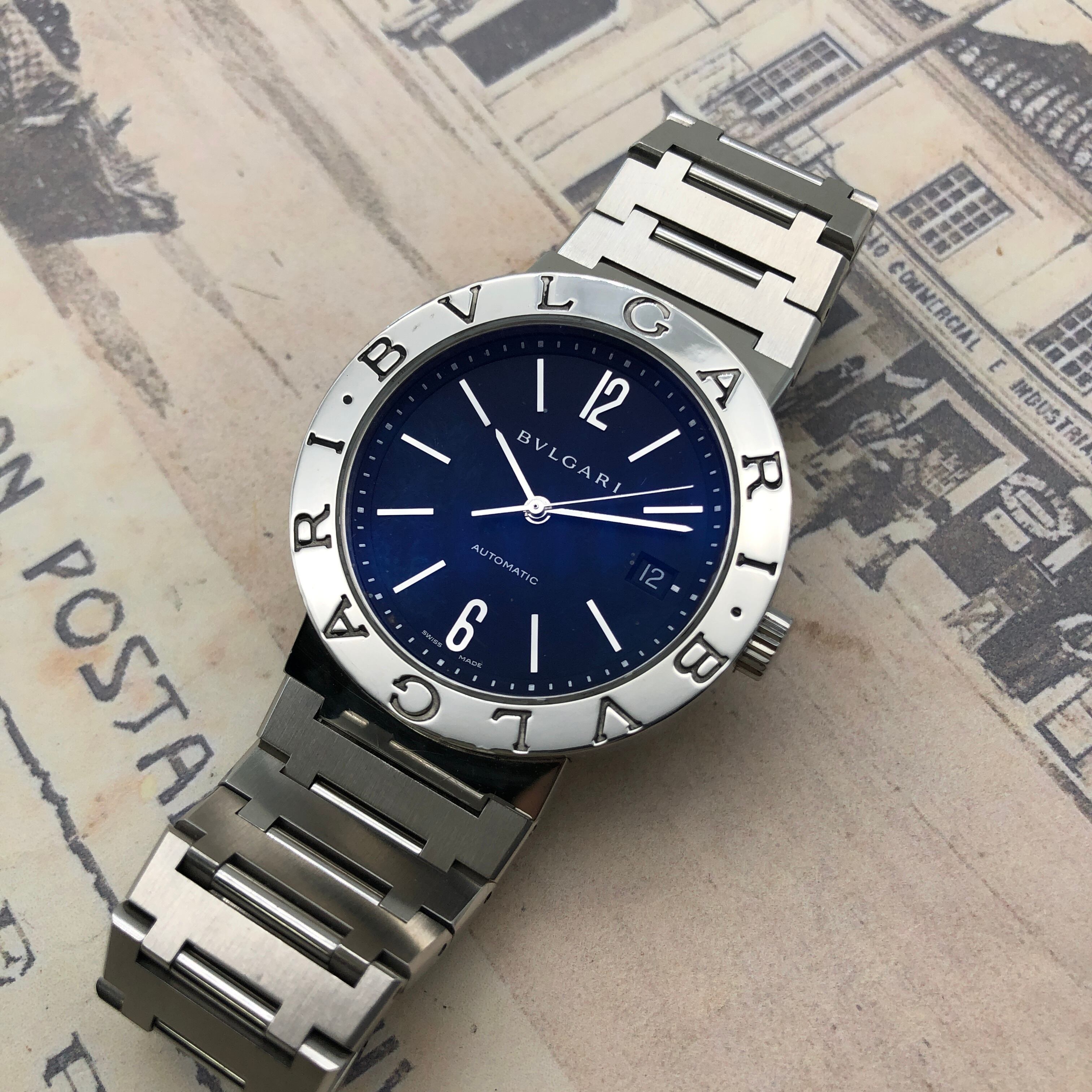 OH済 極美品✨ ブルガリ ブルガリブルガリ✨自動巻 メンズ 腕時計 | Masaco Vintage （マサコ ヴィンテージ  ）腕時計やアクセサリーのお店 powered by BASE