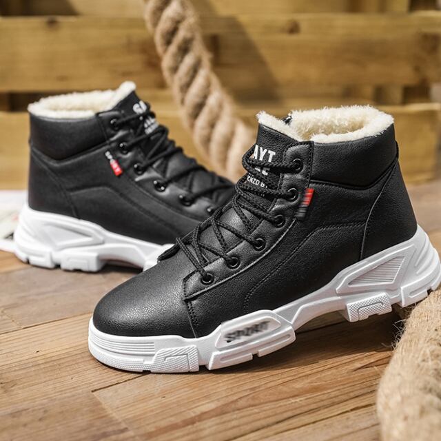 予約販売】 スニーカー ブーツ ハイカット シューズ メンズ レザー