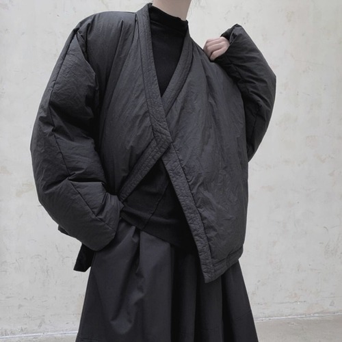 Bat sleeve down coat C0758