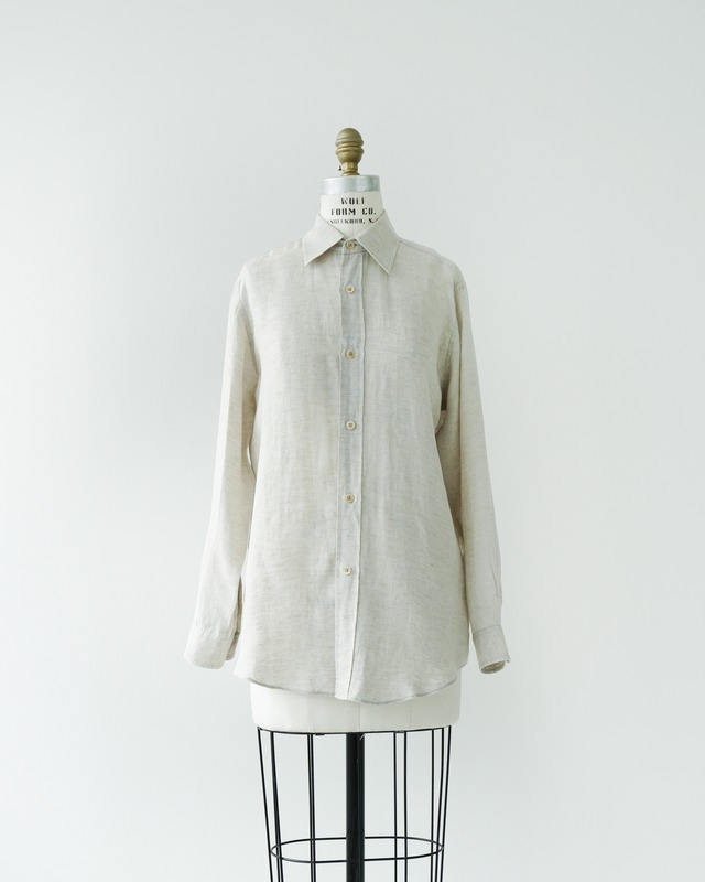 Linen shirt〈Hermès by martin margiela〉