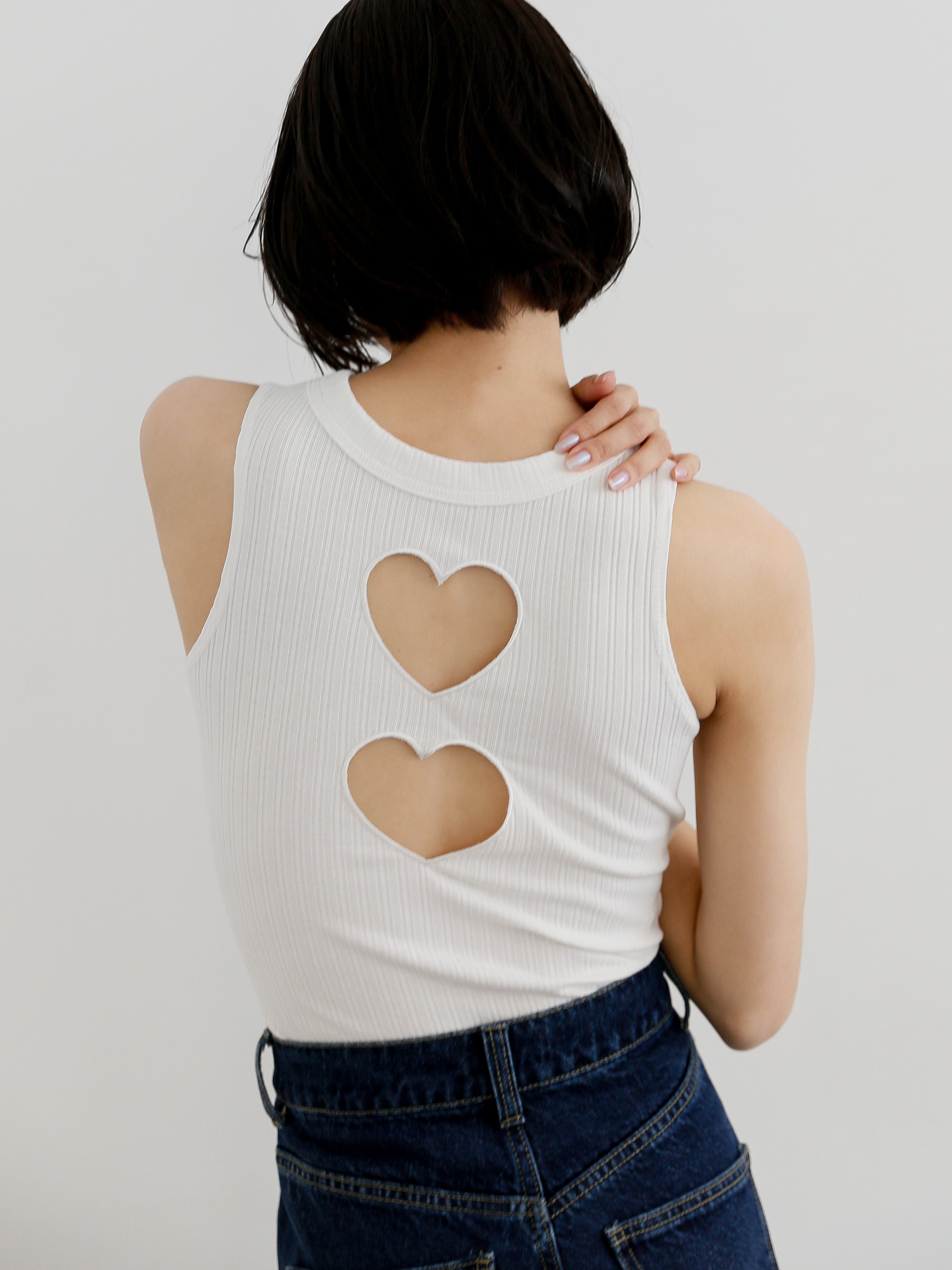 cup-in heart american sleeve tops | Katrin TOKYO