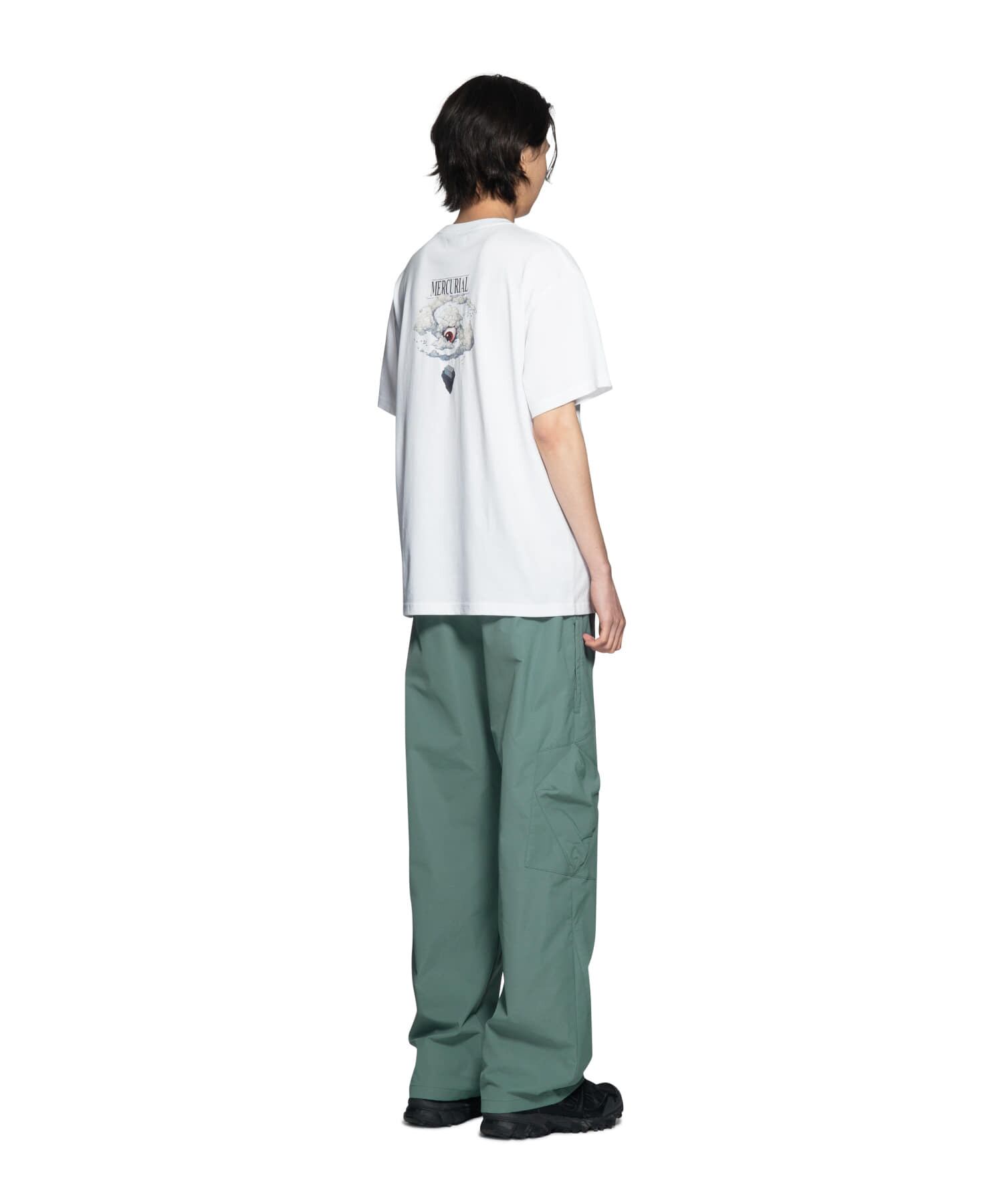 SAN SAN GEAR] 23SS CUBIC PANTS TEAL 正規品 韓国ブランド 韓国通販 