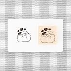 【きもちのはんこ】ラブなきもち_みけ | はんこ