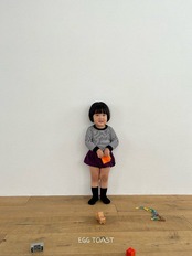 【取寄】EGG TOAST ｜パンプキンパンツ（ワッフルフラワー）｜秋服｜韓国子供服｜26/AT