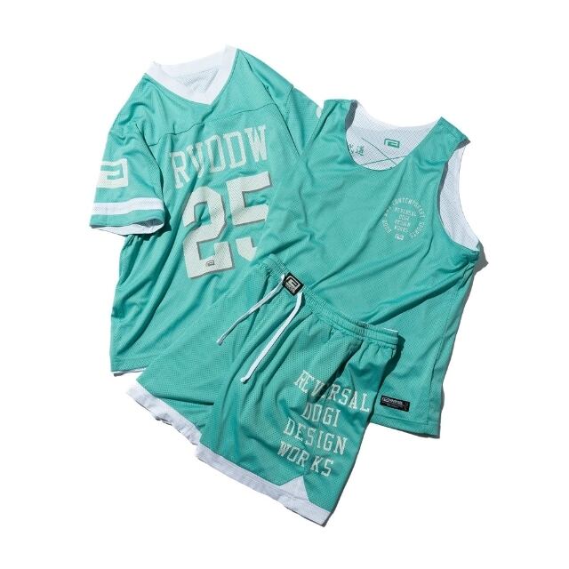 reversal】REVERSIBLE MESH GAME SHIRTS リバーシブル メッシュゲーム