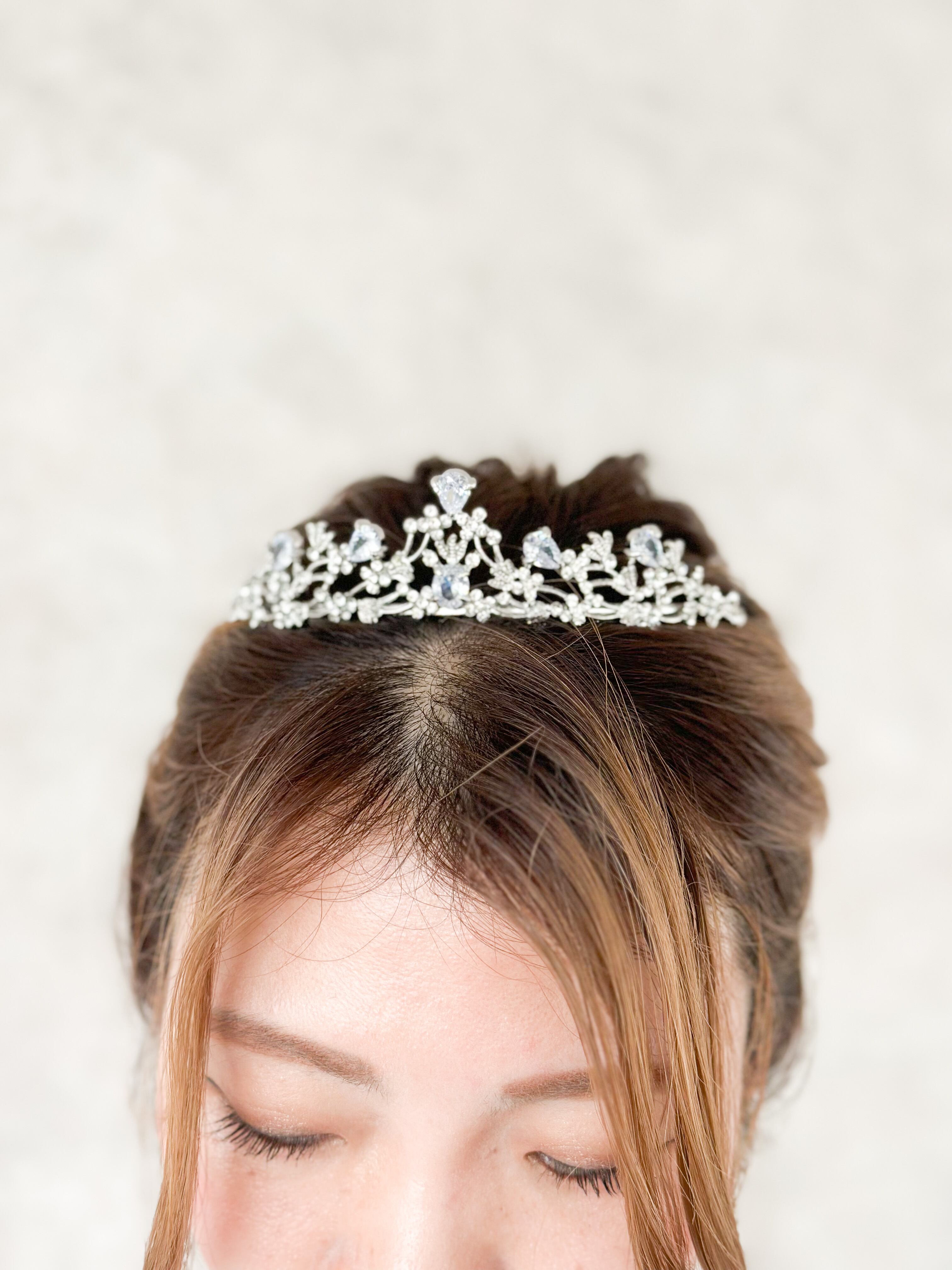 zirconia tiara | おしゃれ花嫁様金属アレルギー対応ブライダル