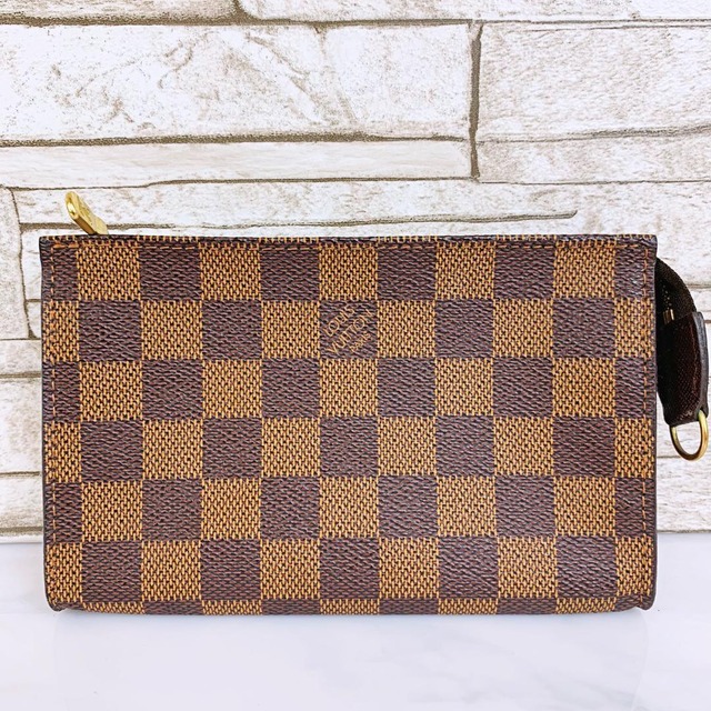 【極美品】LOUIS VUITTON ダミエ ポーチ マレ バニティ  展示品