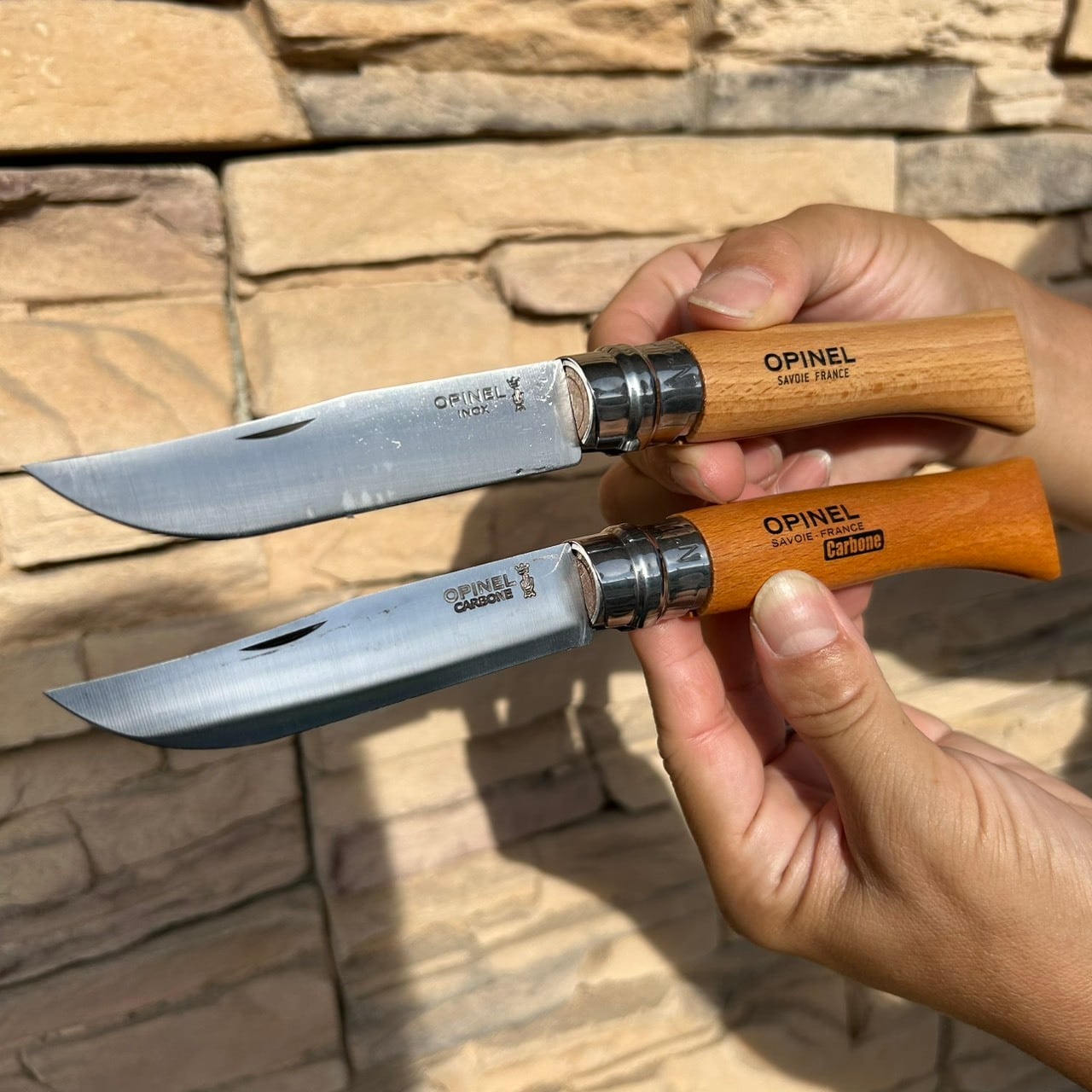 【 OPINEL ( オピネル ) 】『 〈 No.10 〉 《 ステンレススチール ( 品番:441441 ) / カーボンスチール ( 品番:41480 ) 》